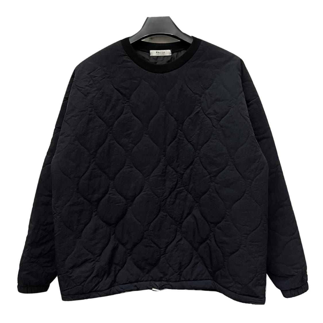 VTG 엑시토 블랙 퀼팅 맨투맨 FREE 상품이미지1