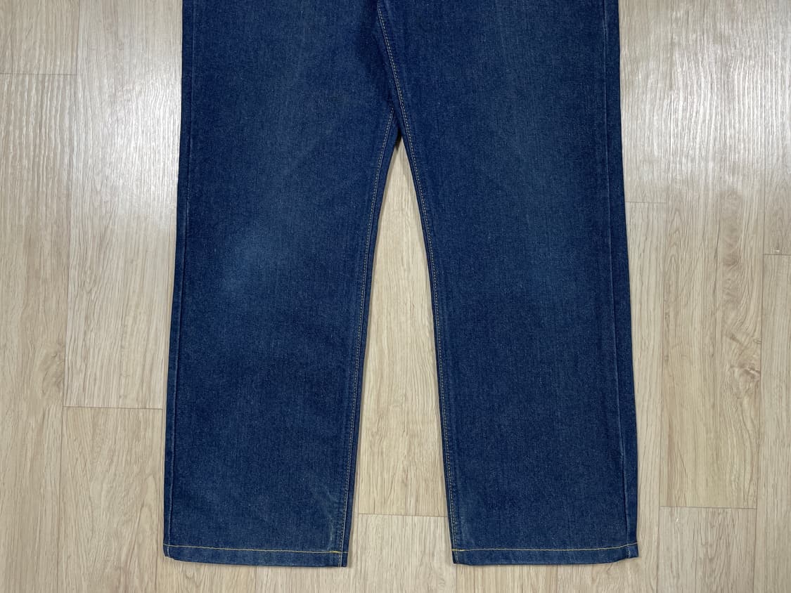 29~30) 90's Lee X 에드윈 201 진청 데님팬츠(일본제) 상품이미지8