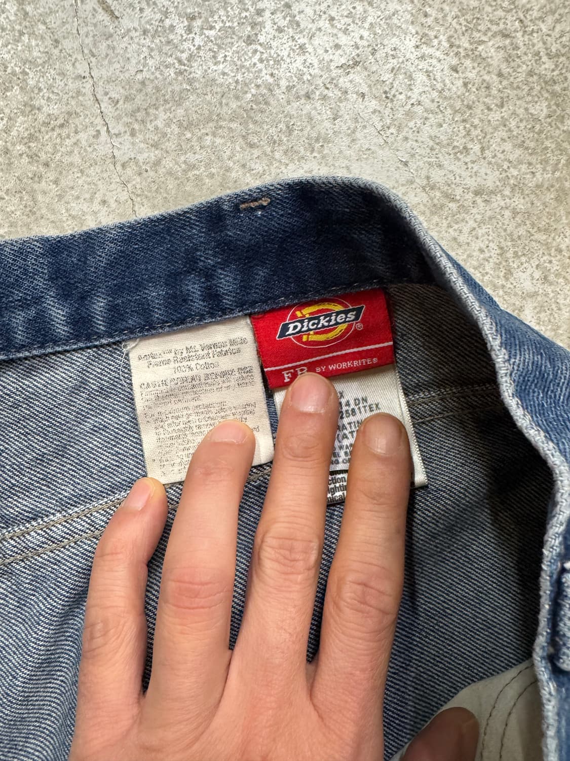 디키즈 FR 워크 데님 팬츠 상품이미지3