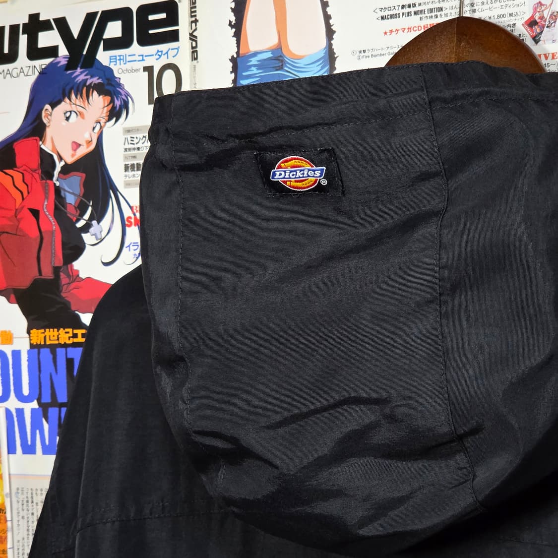 디키즈 사이드 포켓 블랙 바람막이 자켓 상품이미지7