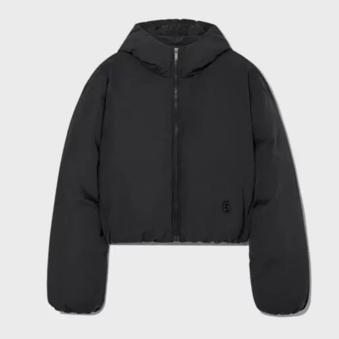 글로니 바운더레스 다운 푸퍼 패딩 차콜 상품이미지1