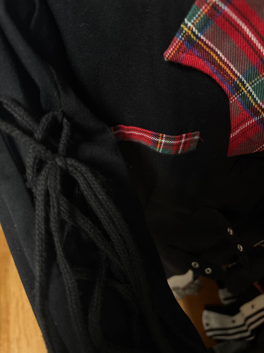 바디라인 타탄체크 펑크 재킷 자켓 상품이미지2