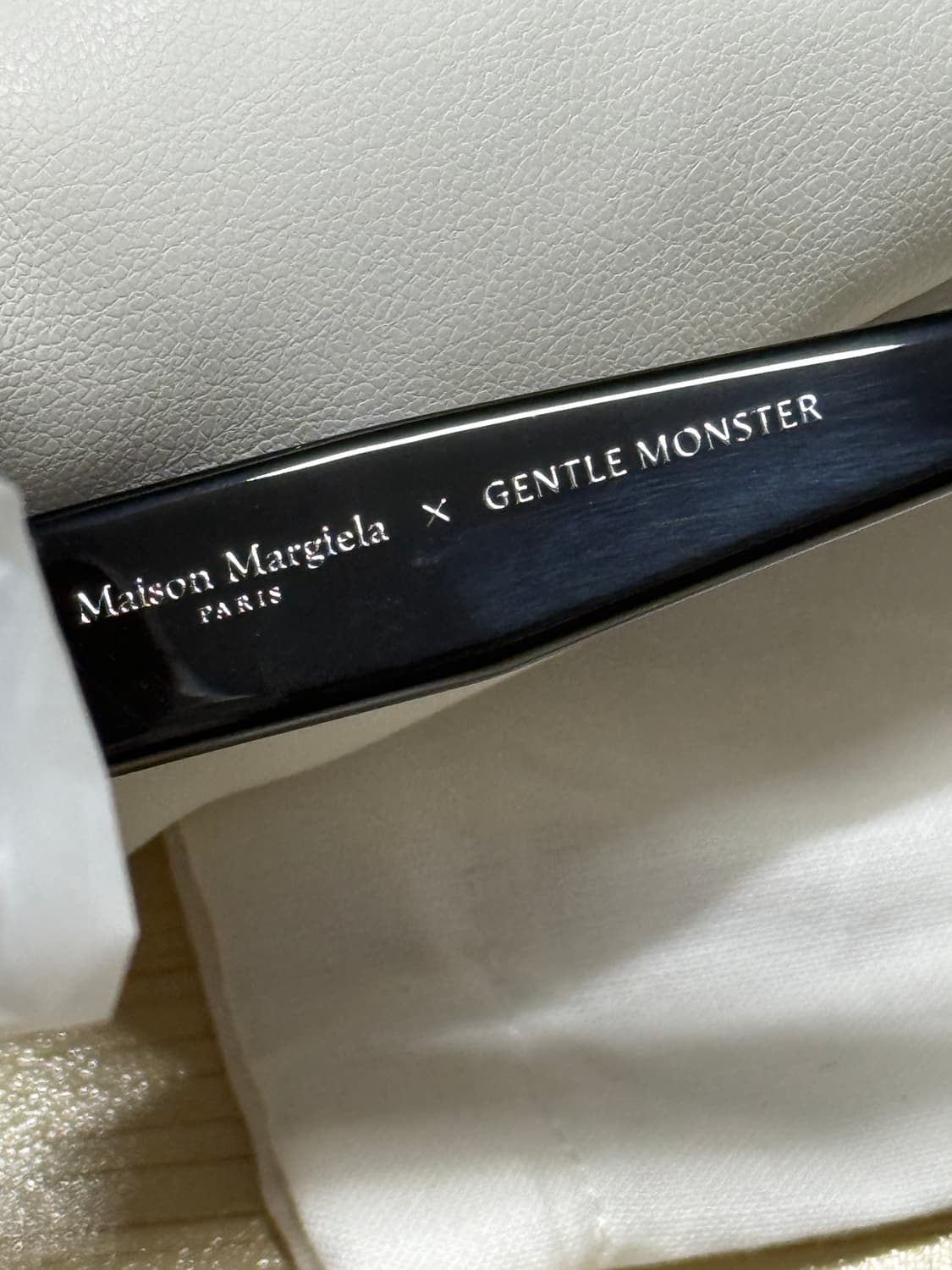 젠틀 몬스터 X 메종 마르지엘라 MM210 블랙 클리어 상품이미지7