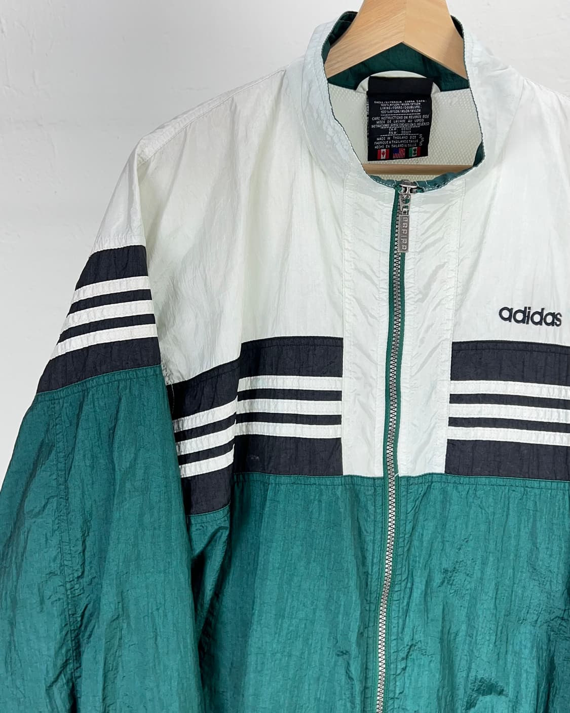 90s 아디다스 그린 리치 스포티 레트로 트랙탑 상품이미지2