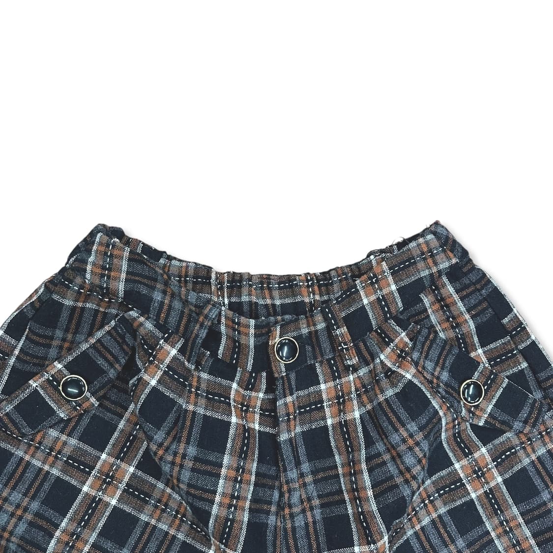 Tartan Checker Semi Volume Fit Shorts 상품이미지3