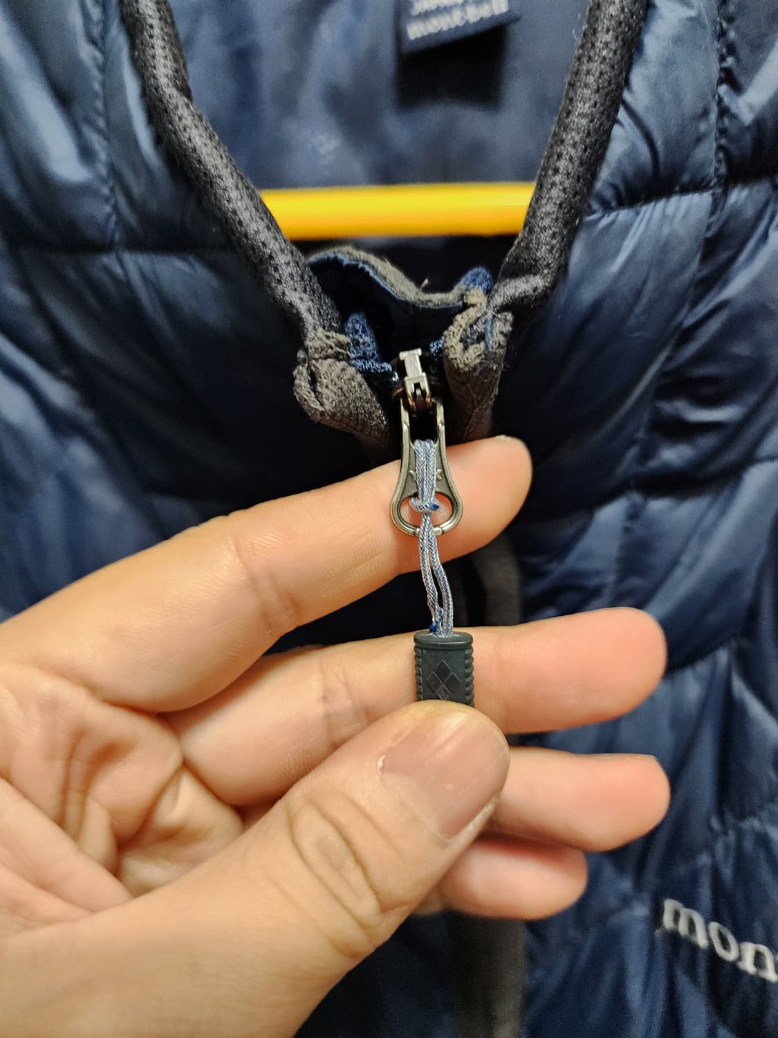 몽벨 플라즈마 다이아몬드 퀼팅 경랭패딩 XXL 상품이미지6