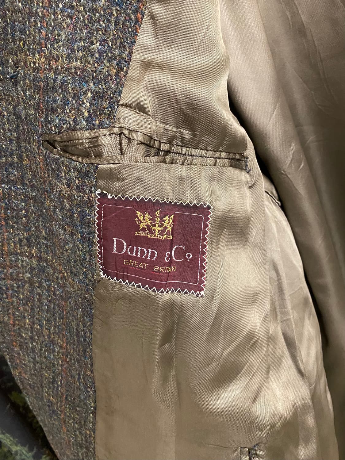 60's HARRIS TWEED tweed coat 60년대 헤리스트위드 상품이미지7