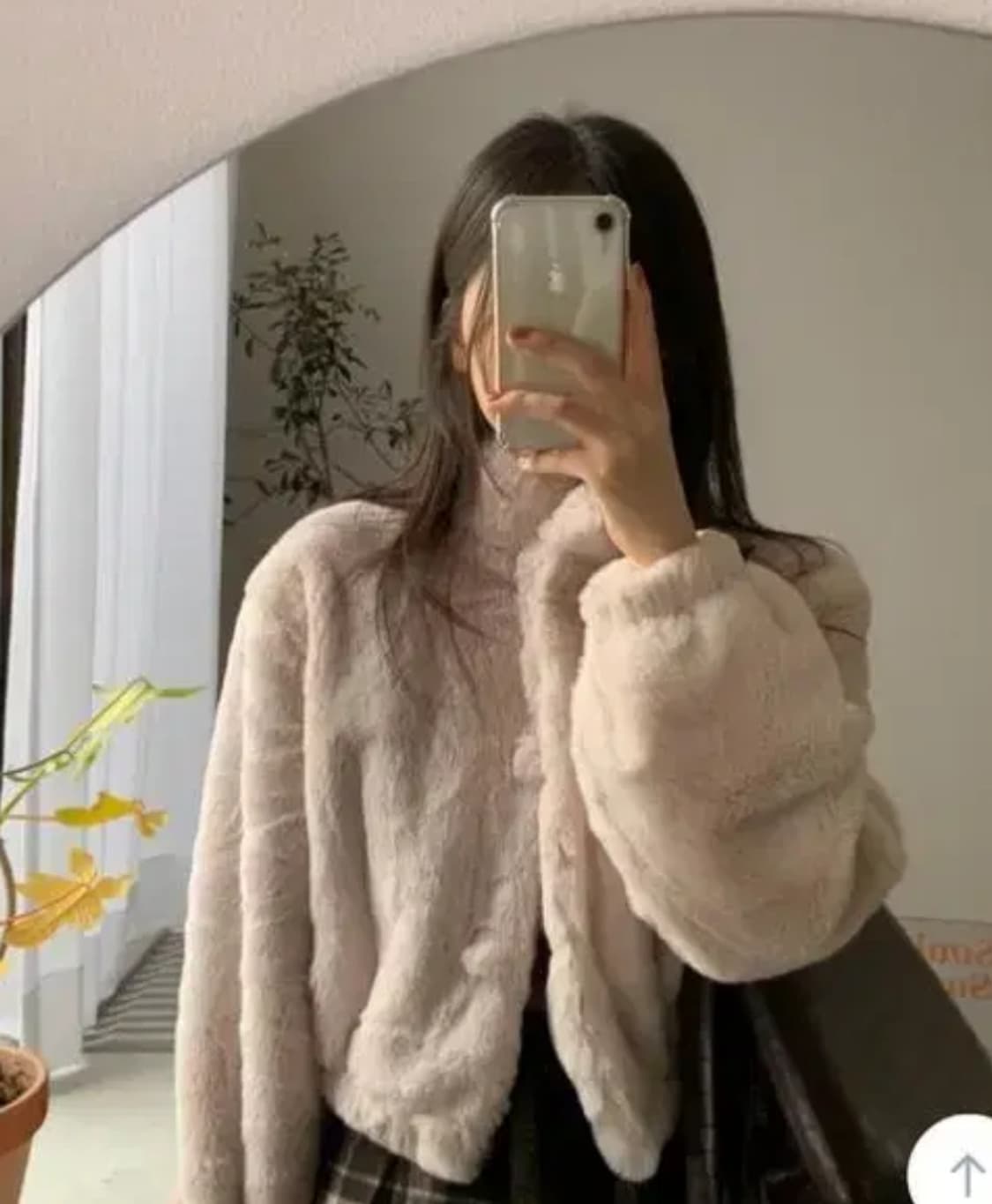 오이니 oinii 클라우드 퍼점퍼 크림 퍼자켓 cloud fur jp 상품이미지2