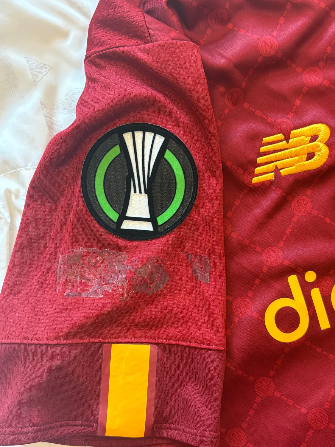 급처 22-23 AS로마 디발라 어센틱 유니폼 M 판매 상품이미지6