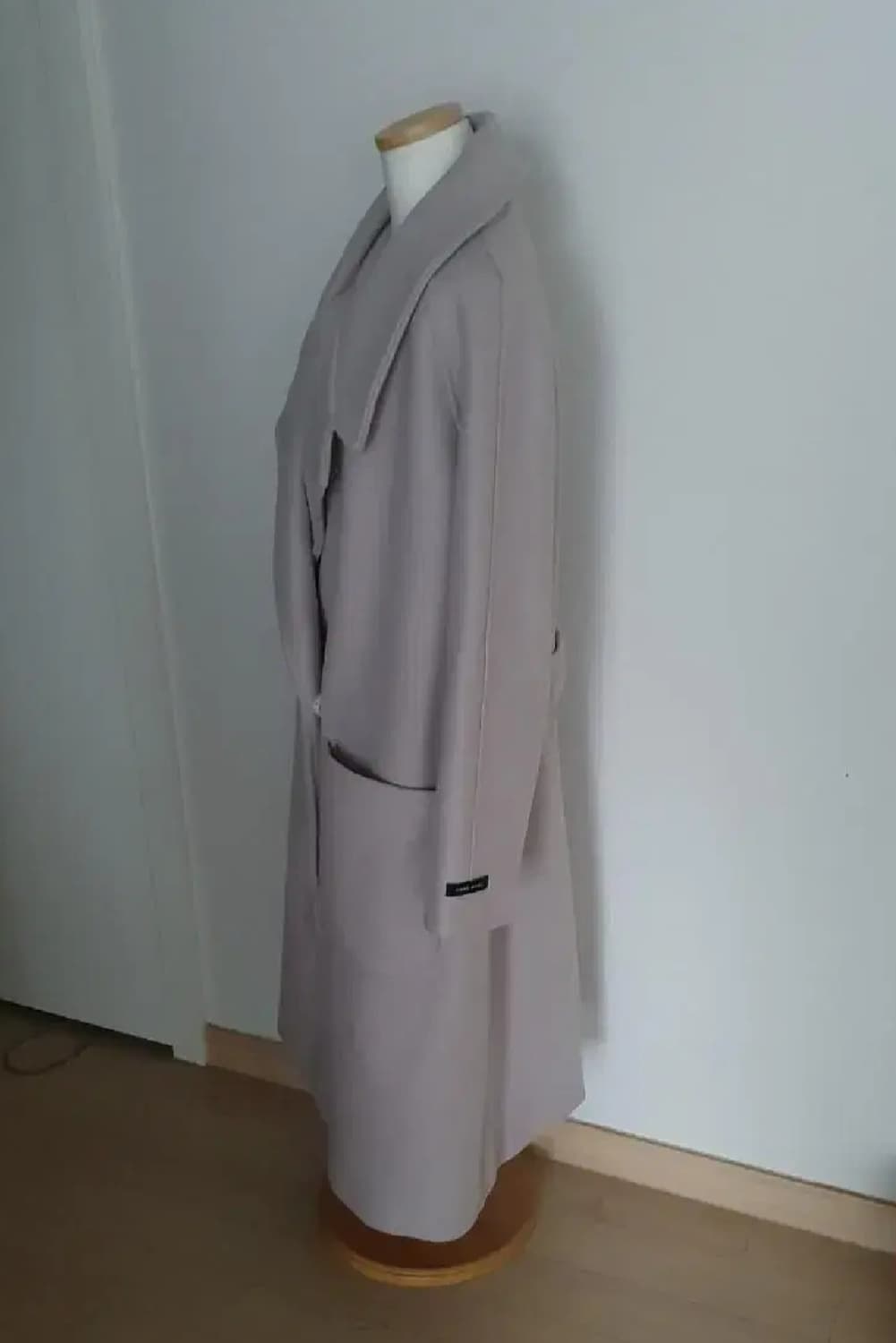 핸드메이드 울혼방 오버핏 롱코트free 상품이미지7