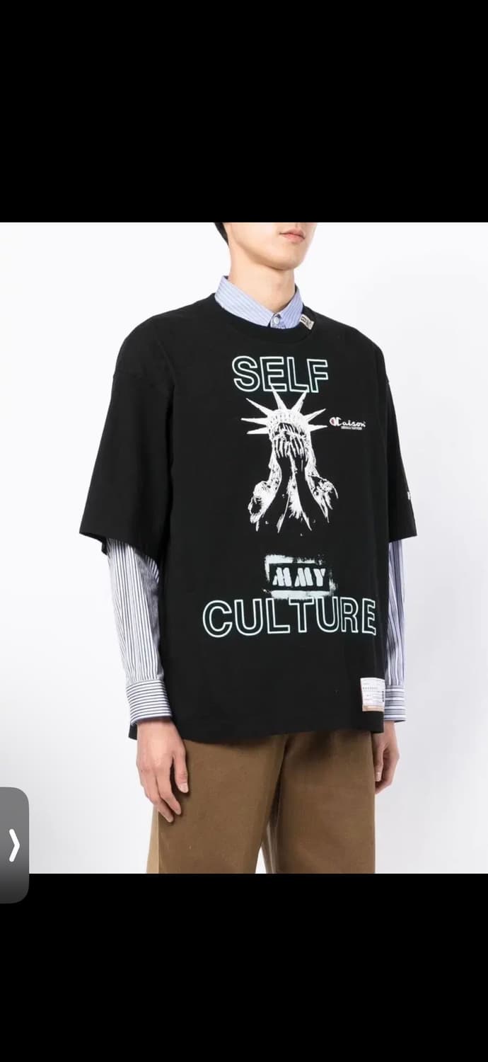 미하라 야스히로 챔피언 자유의여신상 반팔블랙44 상품이미지2