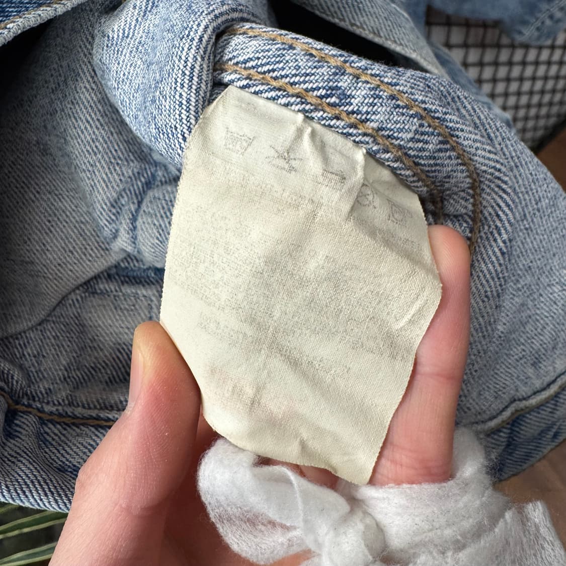 00s 리바이스 데님 트러커 자켓 전면 투포켓 디테일 연중청 상품이미지7