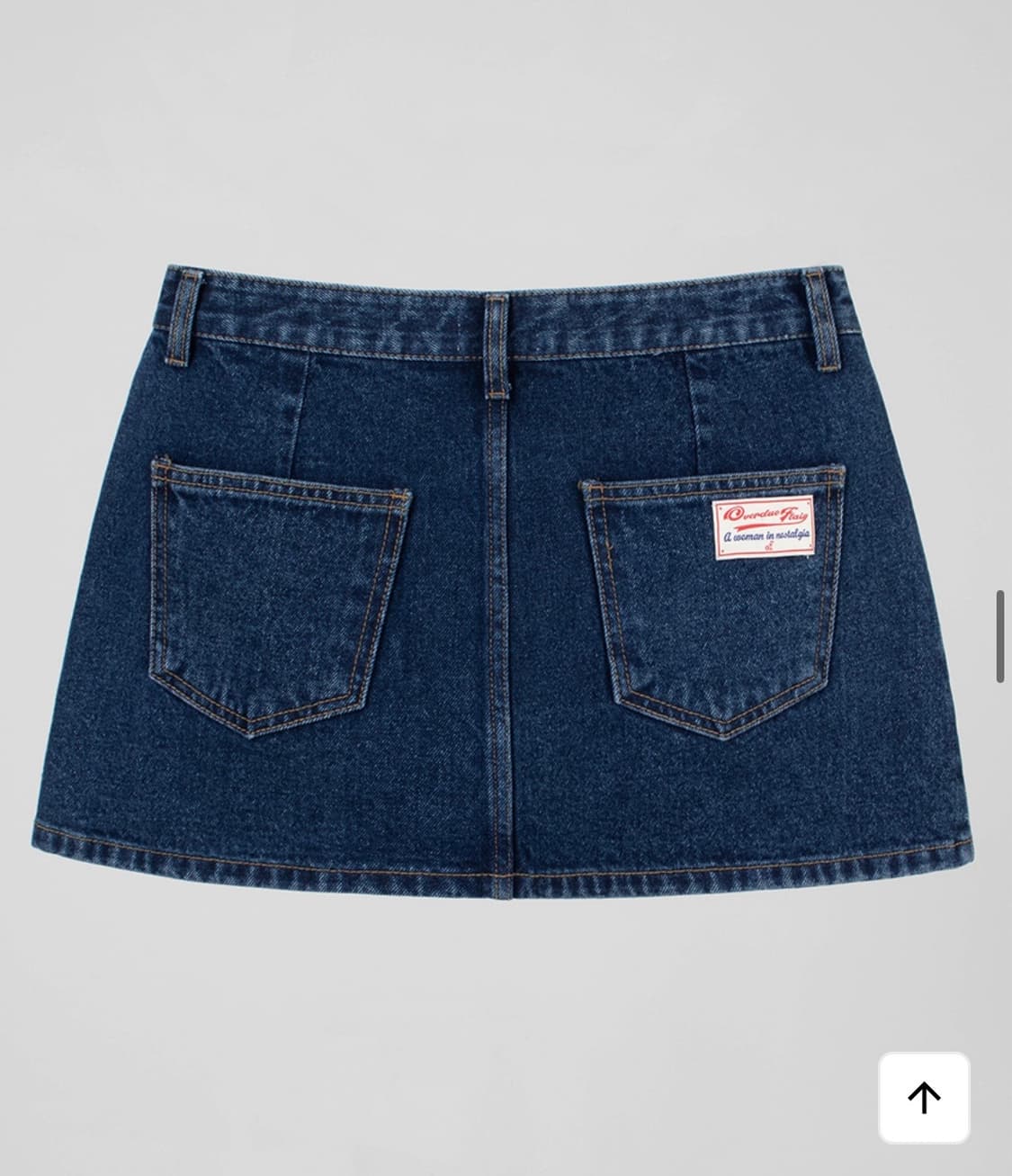 오버듀플레어 데님 미니스커트 청치마 상품이미지5