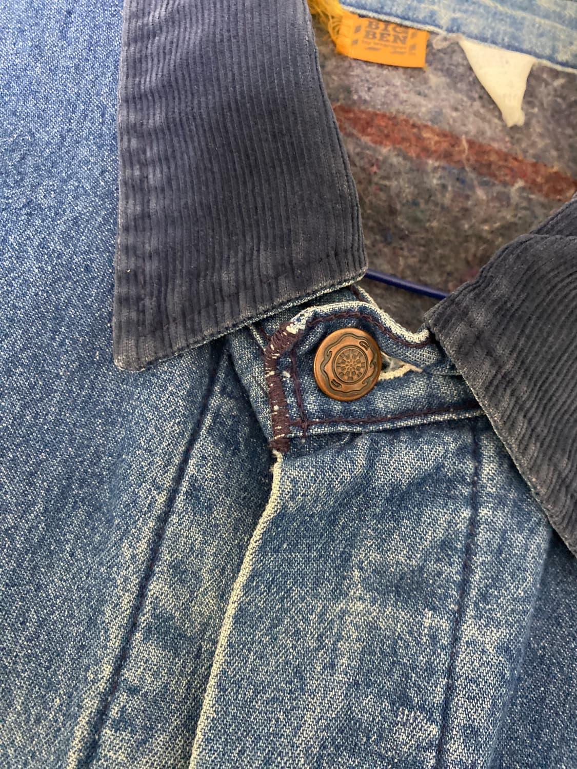 빅벤 by 랭글러 데님 쵸어 자켓 블랭킷 상품이미지6