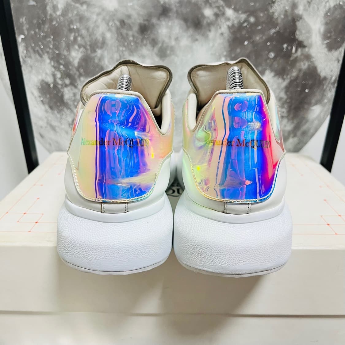정품 40) 알렉산더 맥퀸 오버솔 스니커즈 255~260 상품이미지4