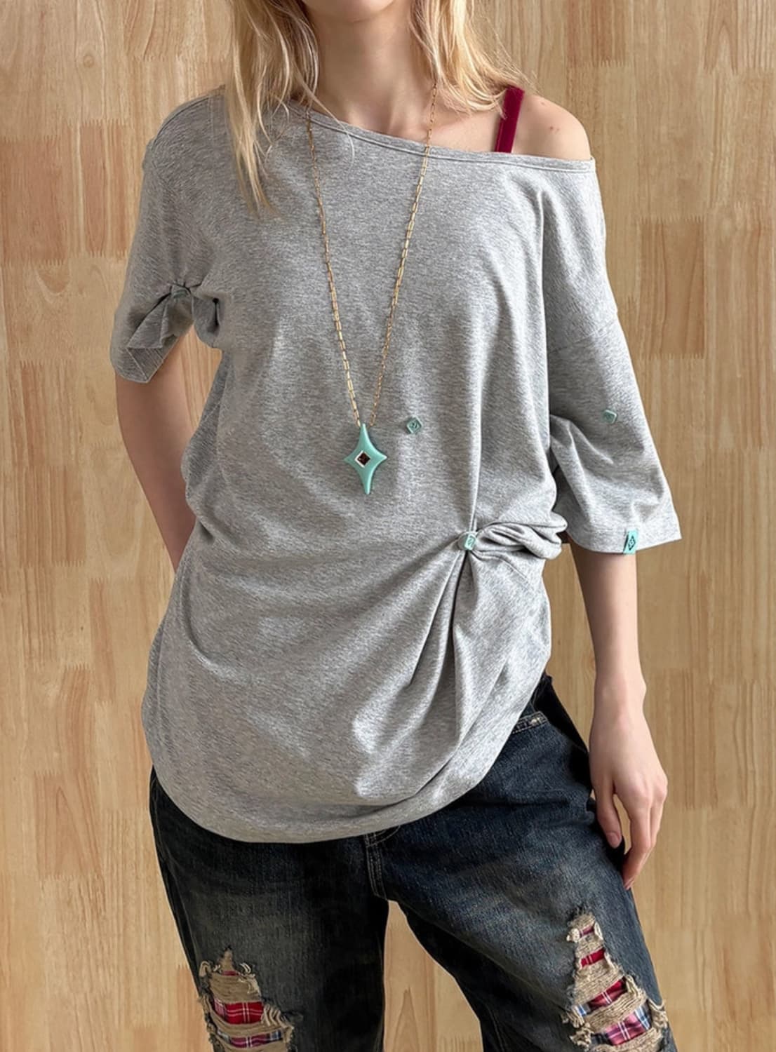 Heretic 26 s/s Button T 상품이미지1