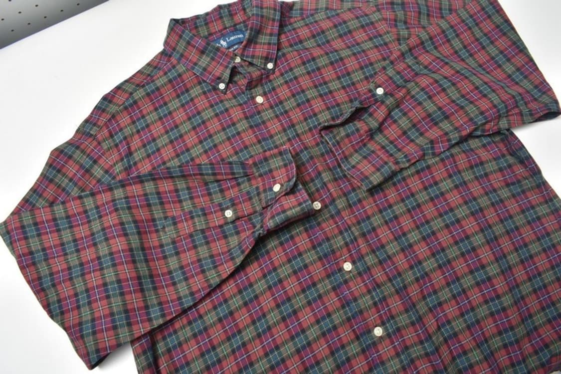 폴로 랄프로렌 체크 셔츠 남방  상품이미지4