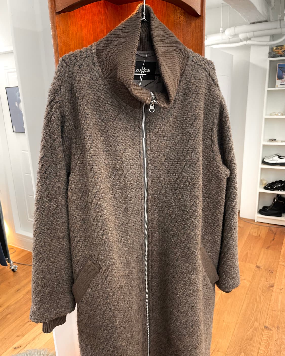 [M] zucca 주카 롱 니트 자켓 상품이미지5