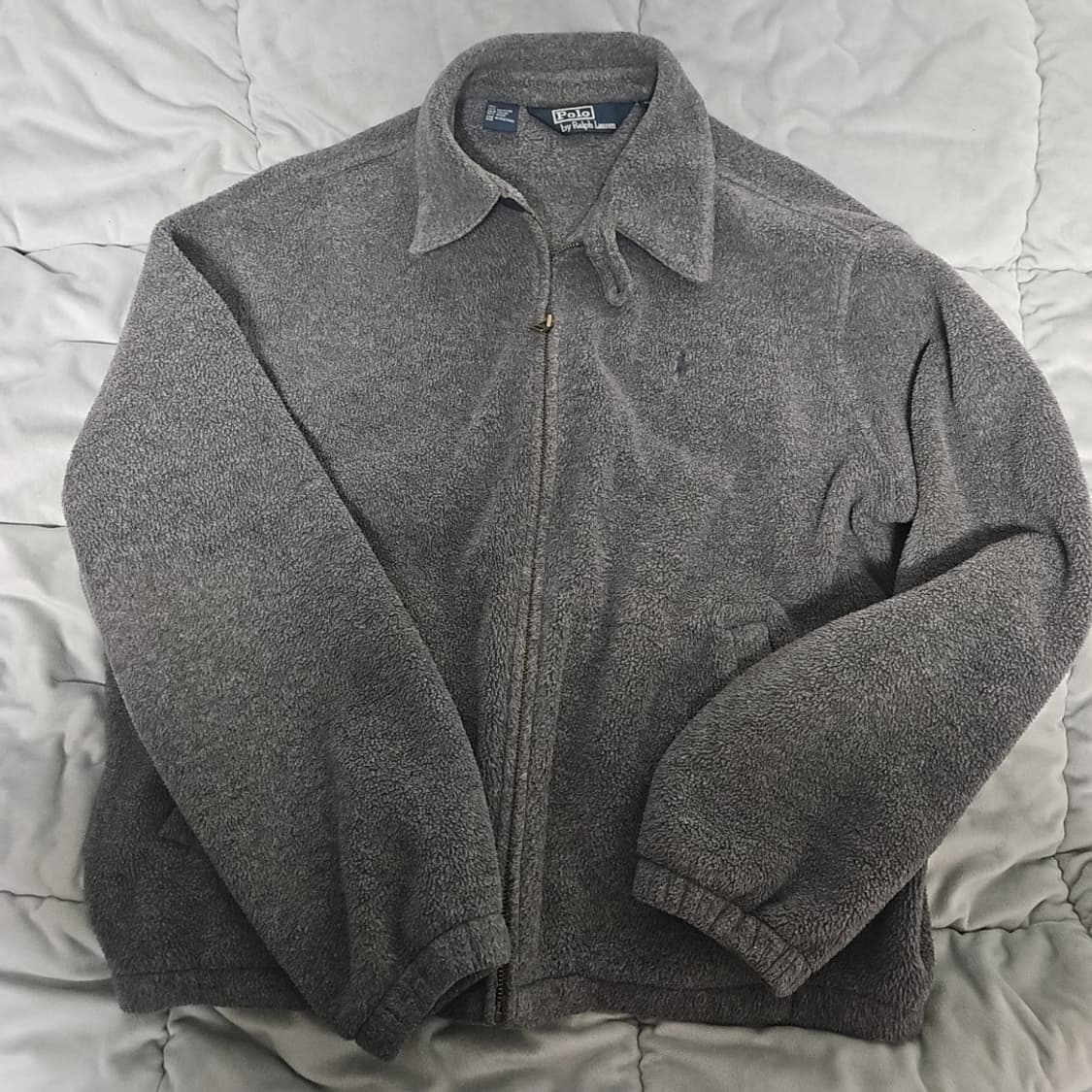 폴로 후리스 그레이 l 상품이미지1