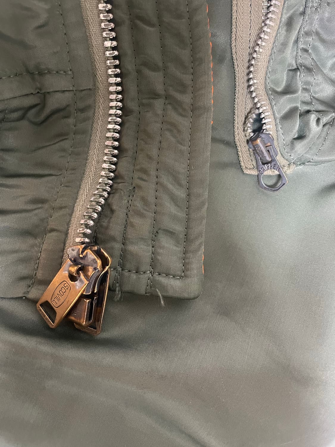 [L] 빈티지 70s 오리지널 USAF ma-1 마원 E타입 상품이미지3