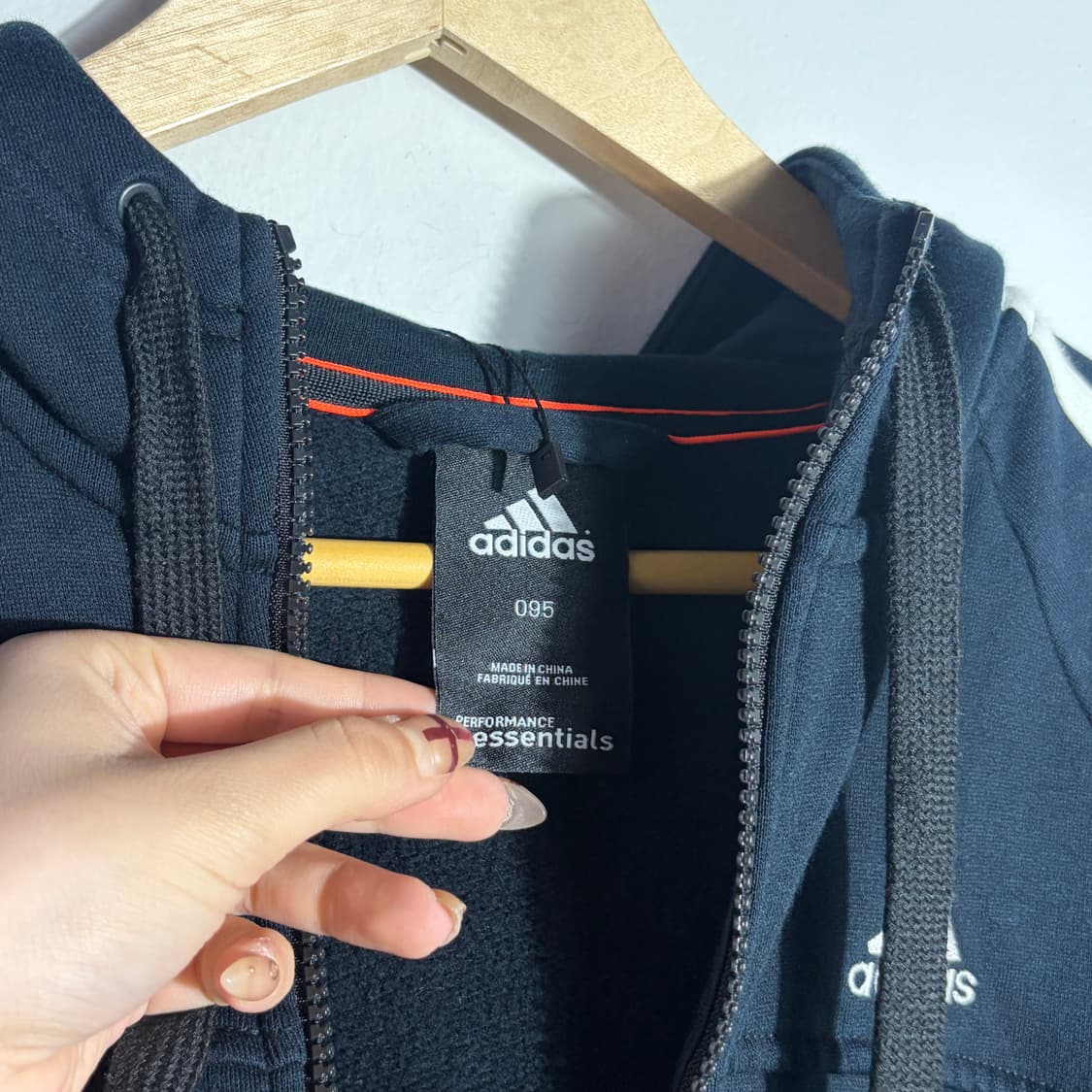 아디다스 네이비 후드집업 (무료배송) 상품이미지3