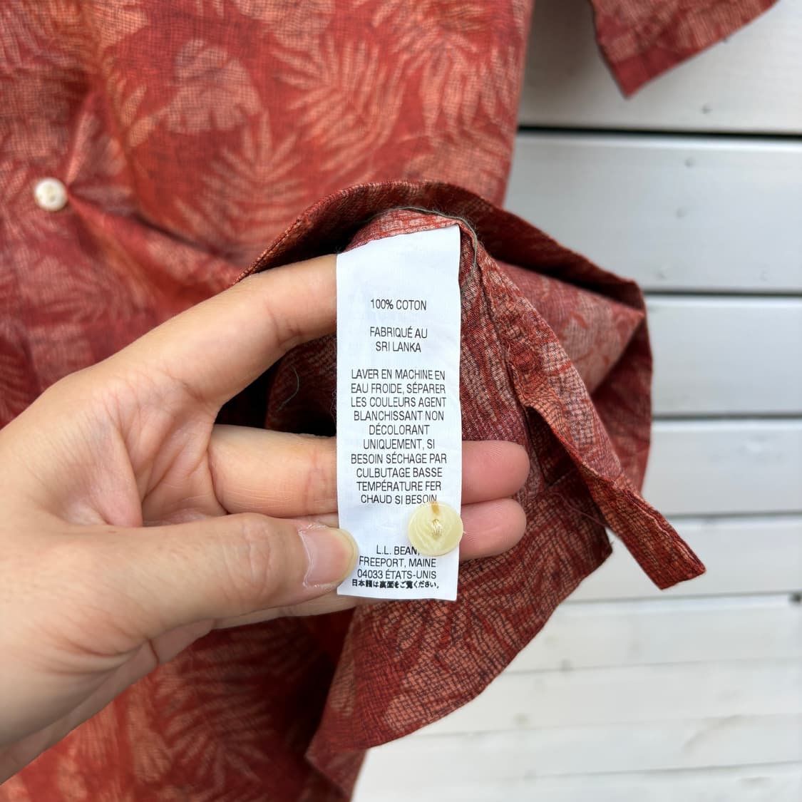 L.L.bean 엘엘빈 반팔 셔츠 상품이미지5