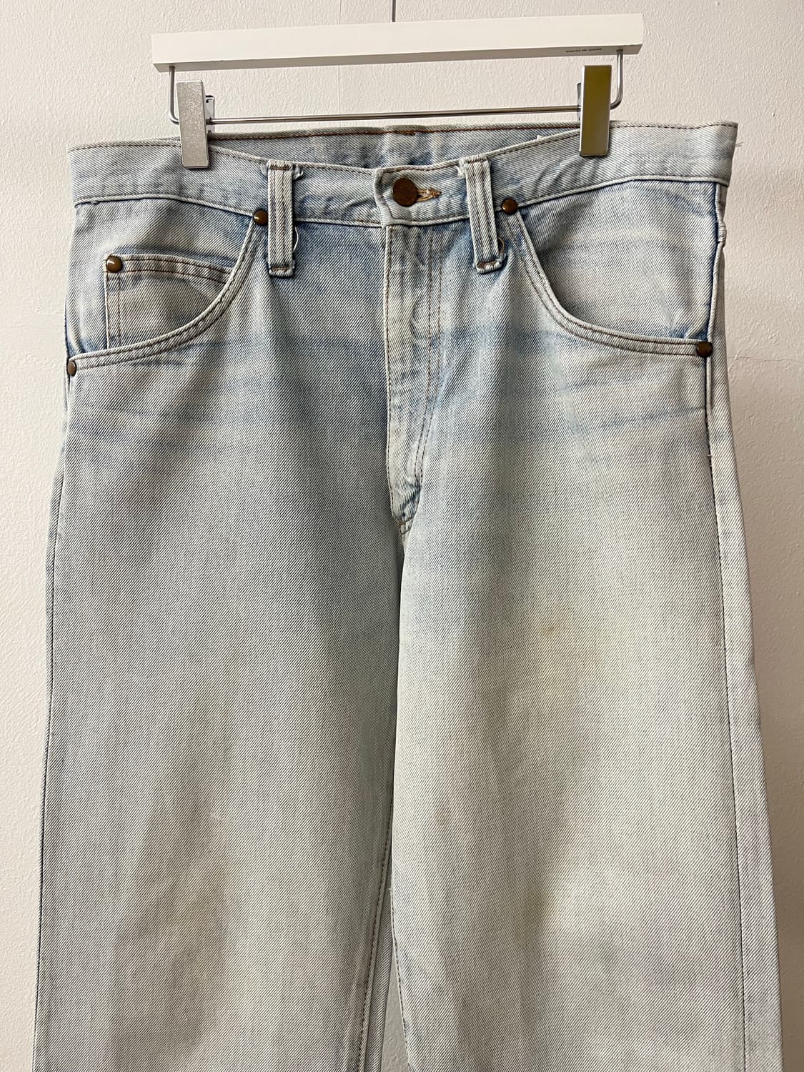 빈티지 일본제 랭글러 데님 팬츠 상품이미지5