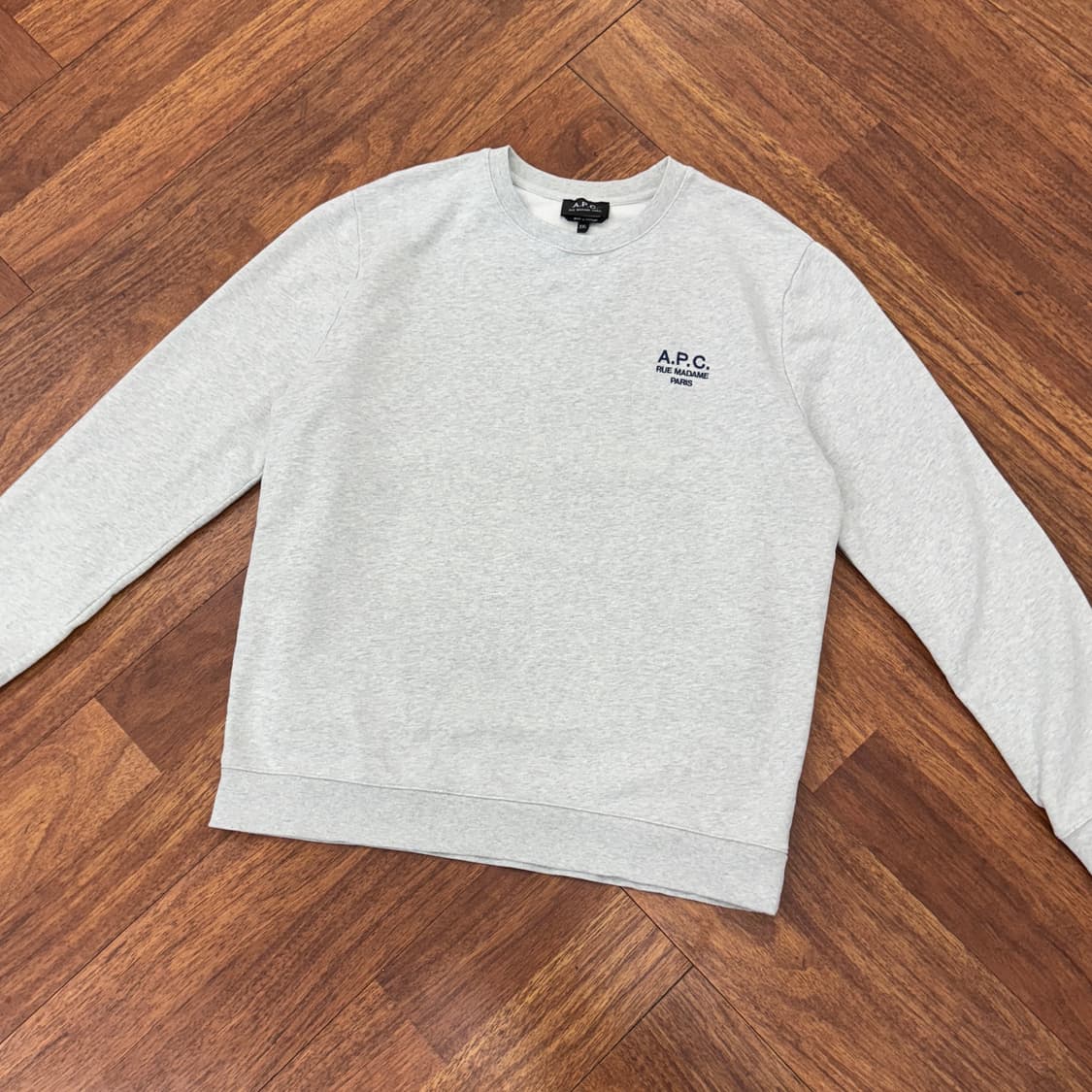 2XL(105) A.P.C 아페쎄 스탠다드 르 마담 라운드 맨투맨  상품이미지2