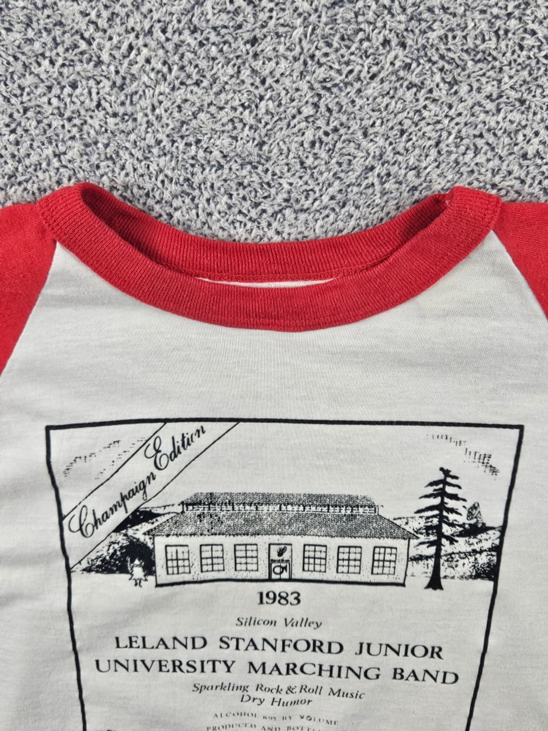 1983 스탠포드 유니버시티 싱글스티치 롱슬리브 (M추정)/ 11380 상품이미지5