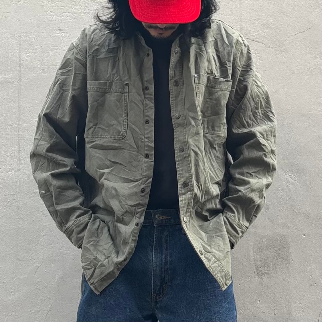 올드 엘엘빈 헤비코튼 셔츠 상품이미지7