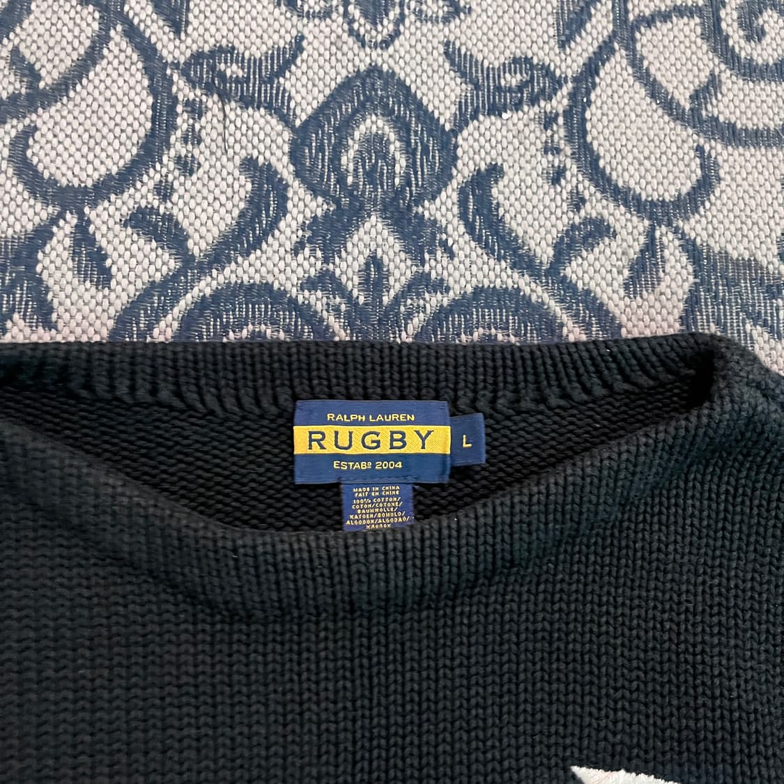 L 폴로 럭비 니트/W2715 상품이미지4