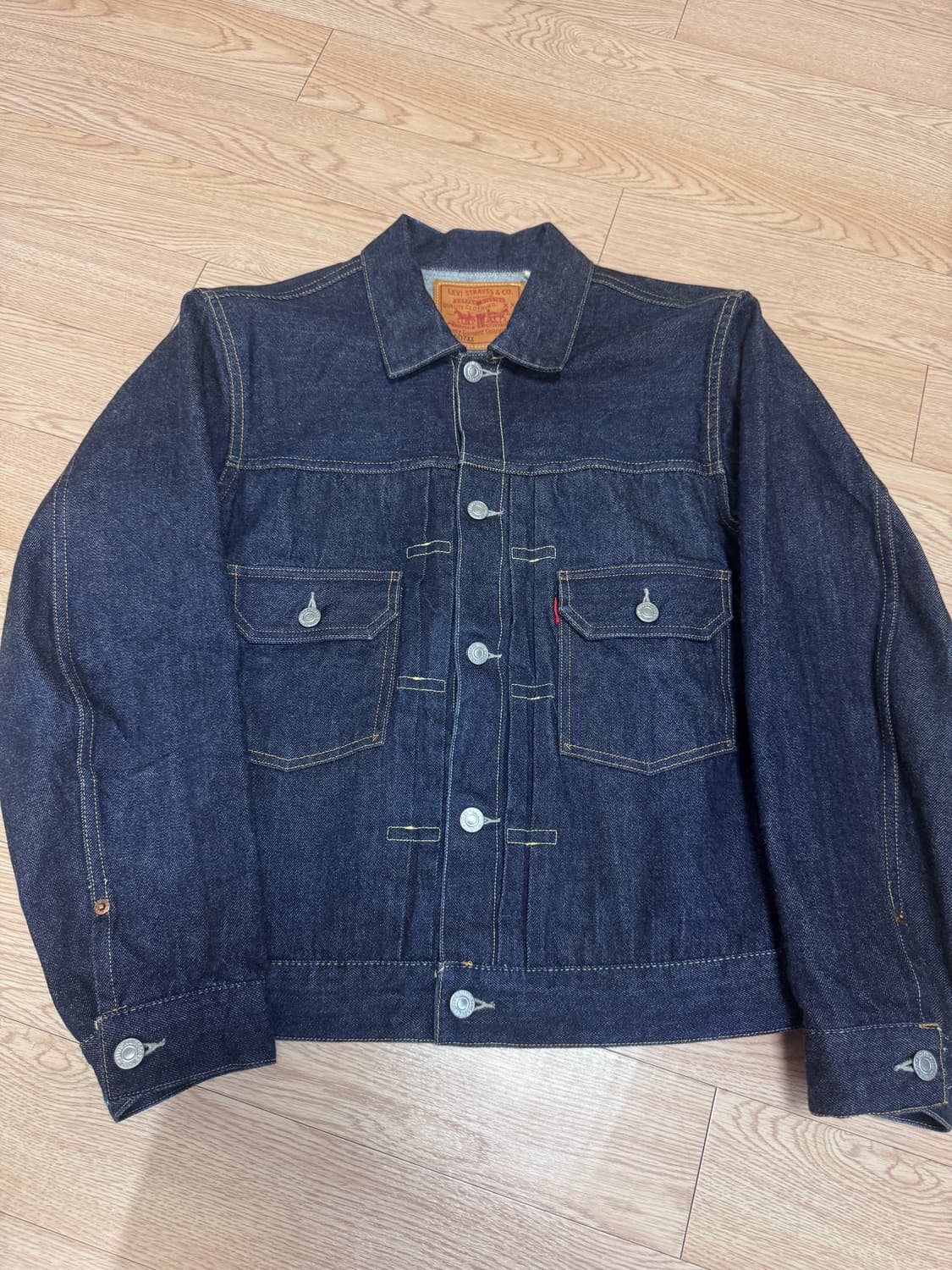 LVC 507XX 2세대 데님자켓 Type2 리지드 40 상품이미지1