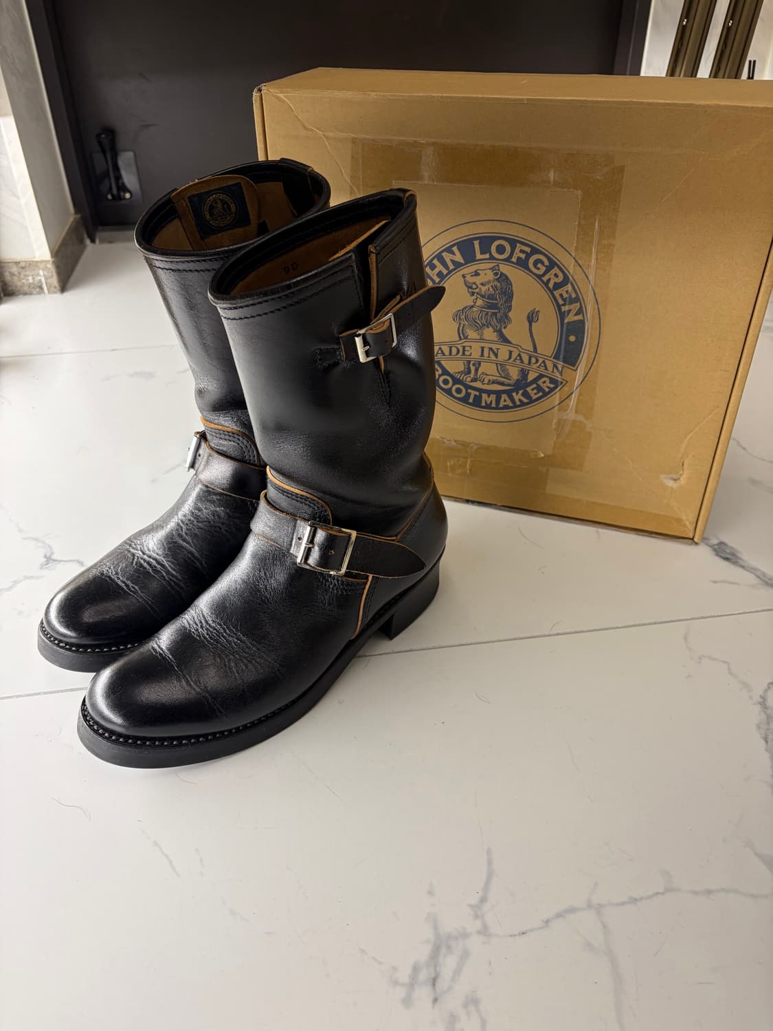 [9D, 270] 존 로프그렌 신키 히카쿠 호스벗 와바쉬 엔지니어 부츠 상품이미지3