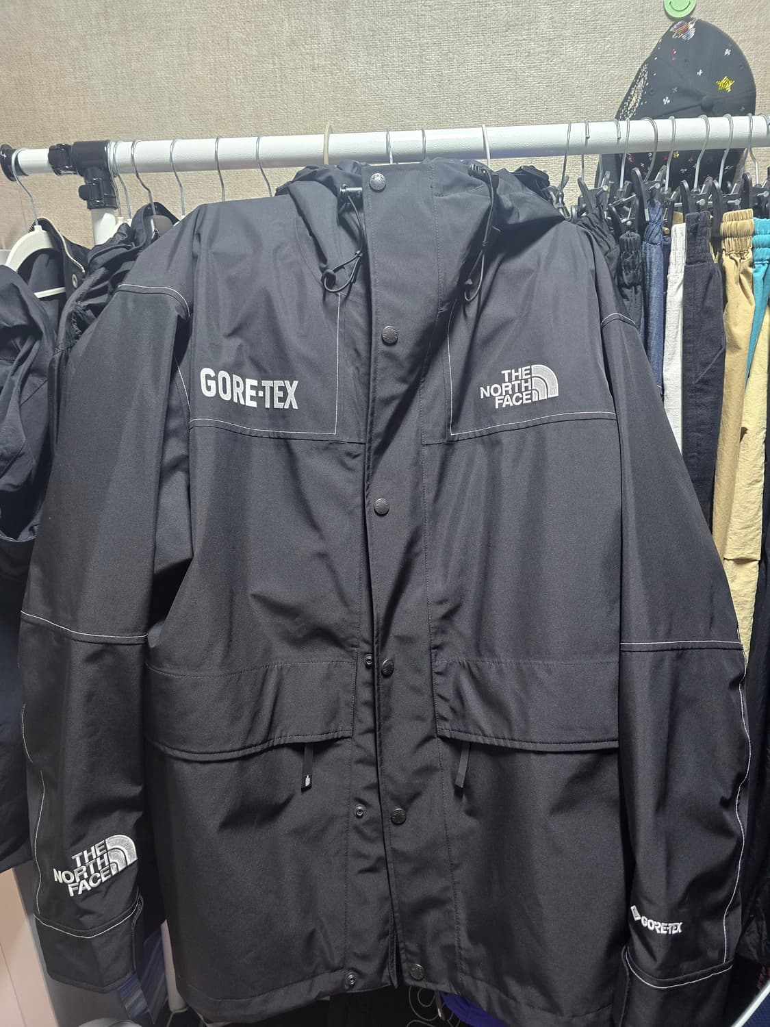 노스페이스 고어텍스 블랙 자켓 상품이미지1