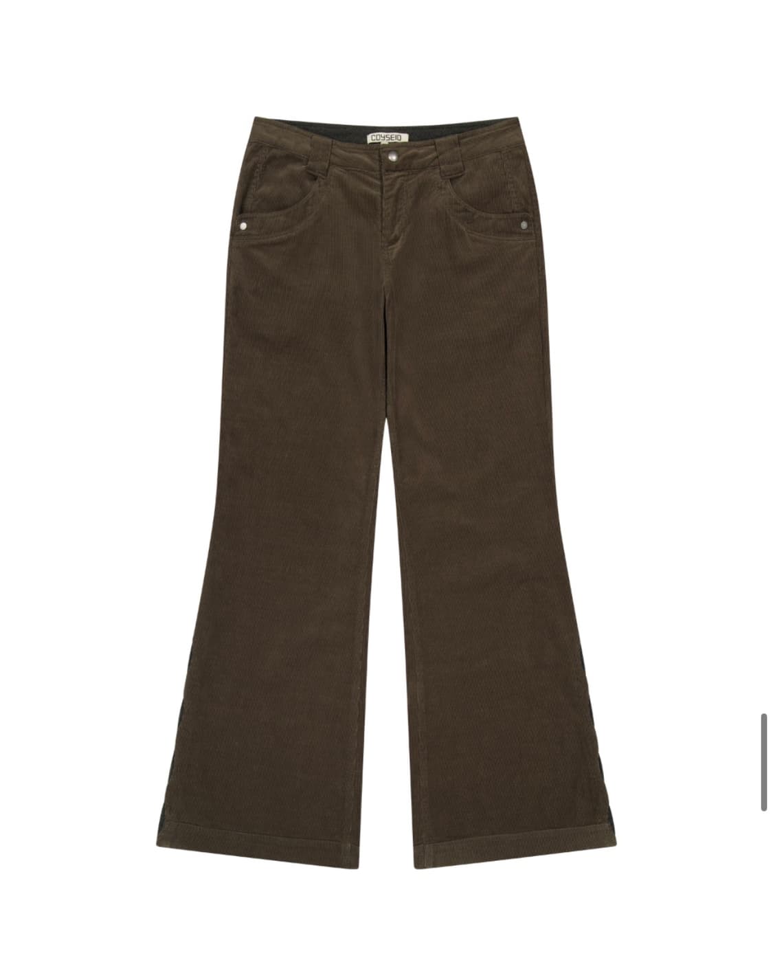 코이세이오 LEAF CUT CORDUROY PANTS리프컷 코듀로이팬츠 상품이미지1