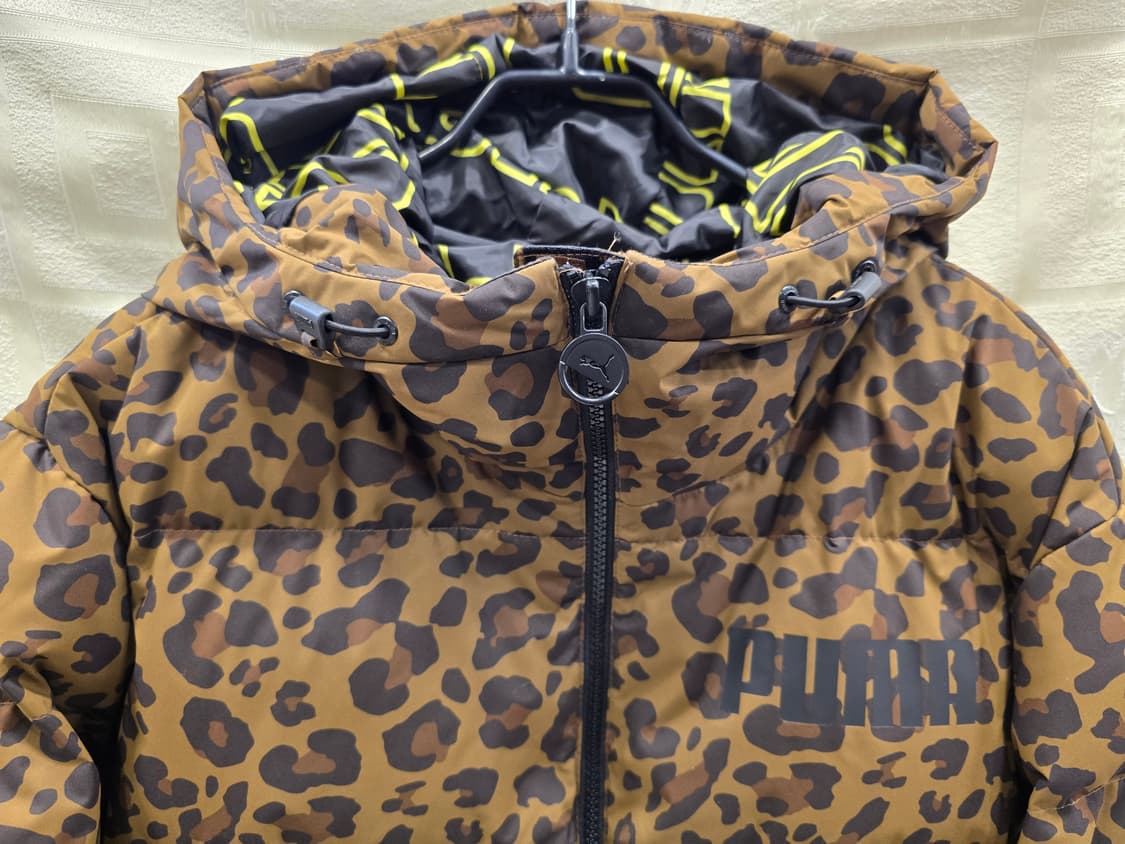 거의새거) 푸마 레오파드 패딩 점퍼 M (66) 상품이미지2
