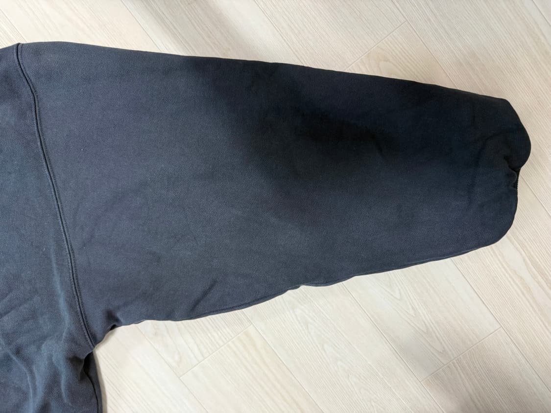 이지 갭 발렌시아가 도브 후드 워시드 블랙 상품이미지5