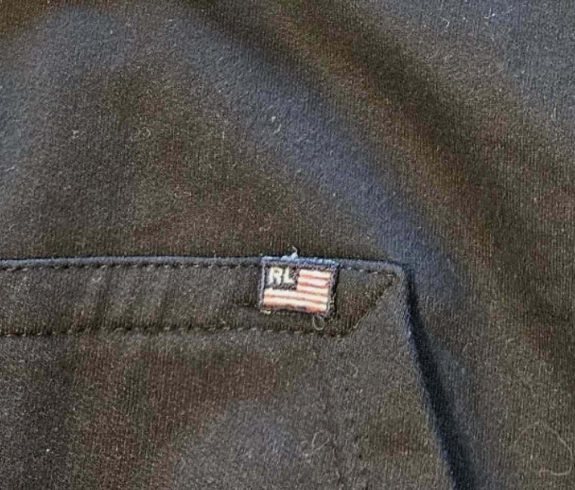 폴로 랄프로렌 미니 RL 플래그 빅포니 후드집업 블랙 상품이미지2