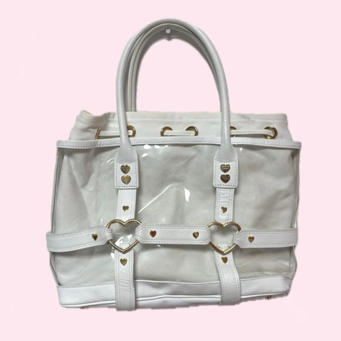 사만다타바사 heart charm pvc bag 상품이미지3