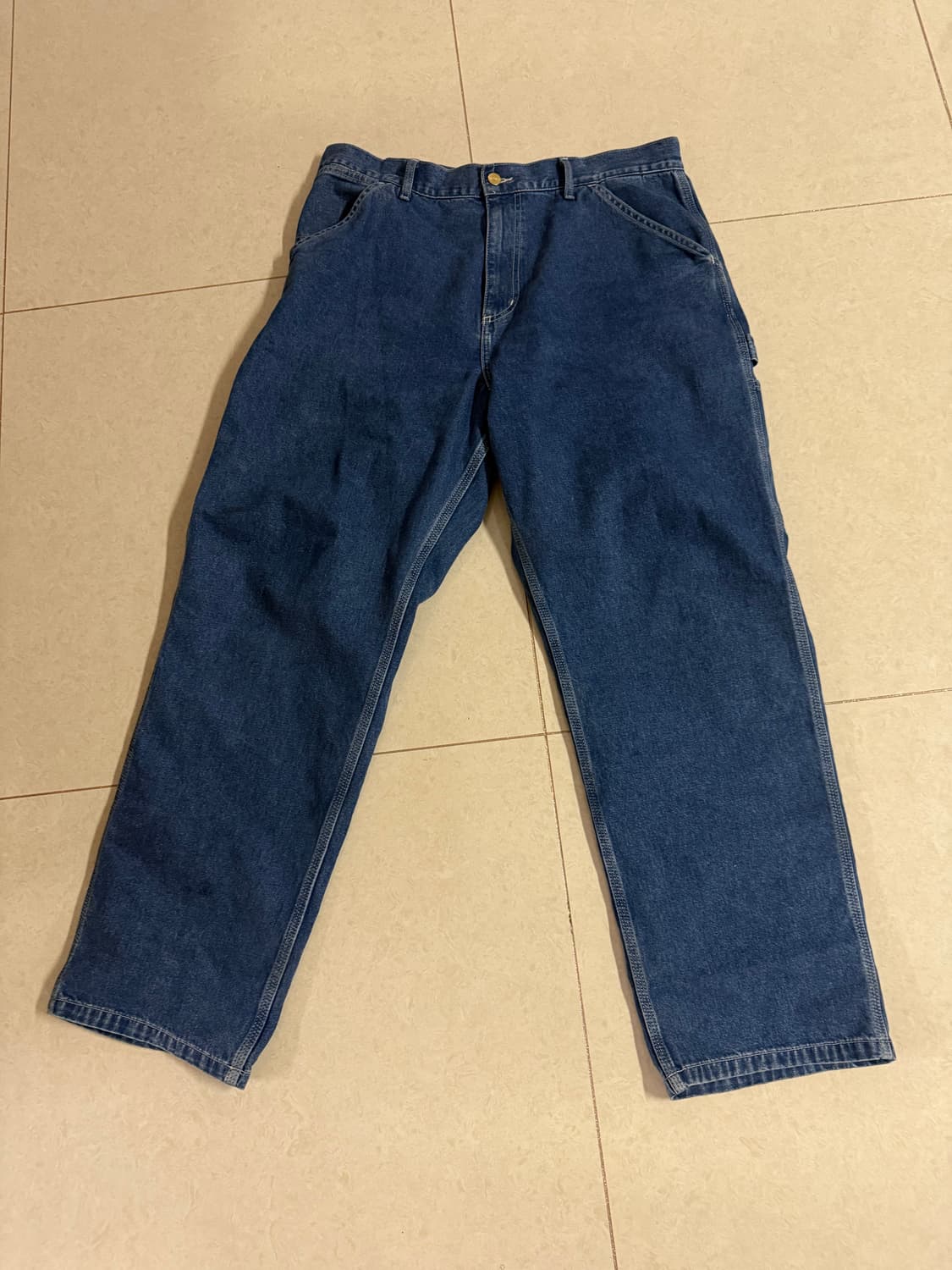 칼하트 윕 하트로고 청바지 34/32 상품이미지1