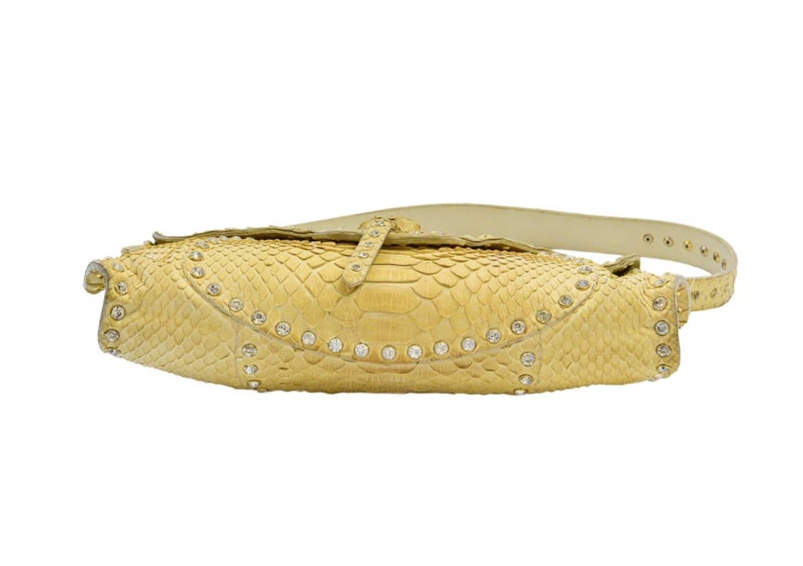 셀린느 클래식 빈티지 리자드 패턴 스터트 숄더백(정품) 상품이미지5