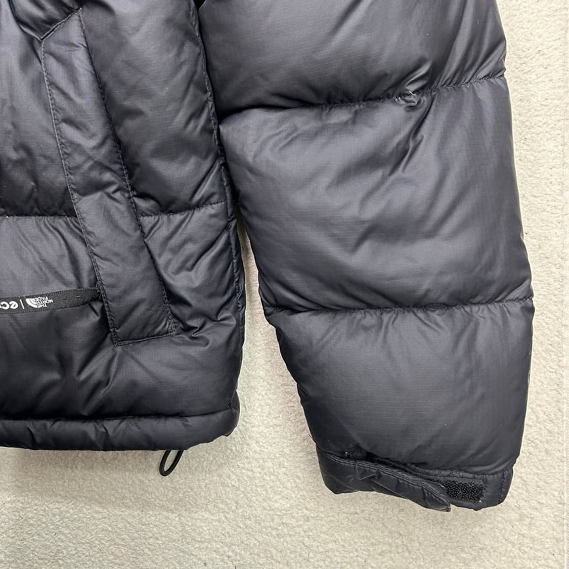 노스페이스 구형 구스다운 눕시 패딩 M 상품이미지3