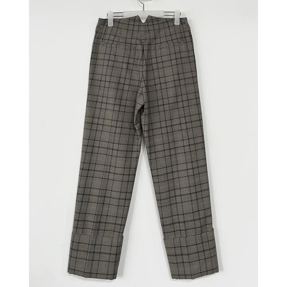브루넬로쿠치넬리 체크 울 팬츠 상품이미지5