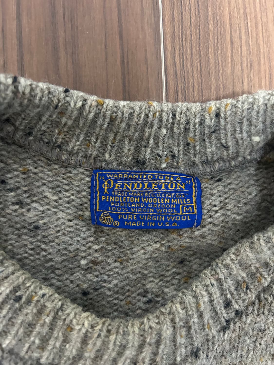Made IN USA 펜들턴 버진 울 니트 상품이미지2