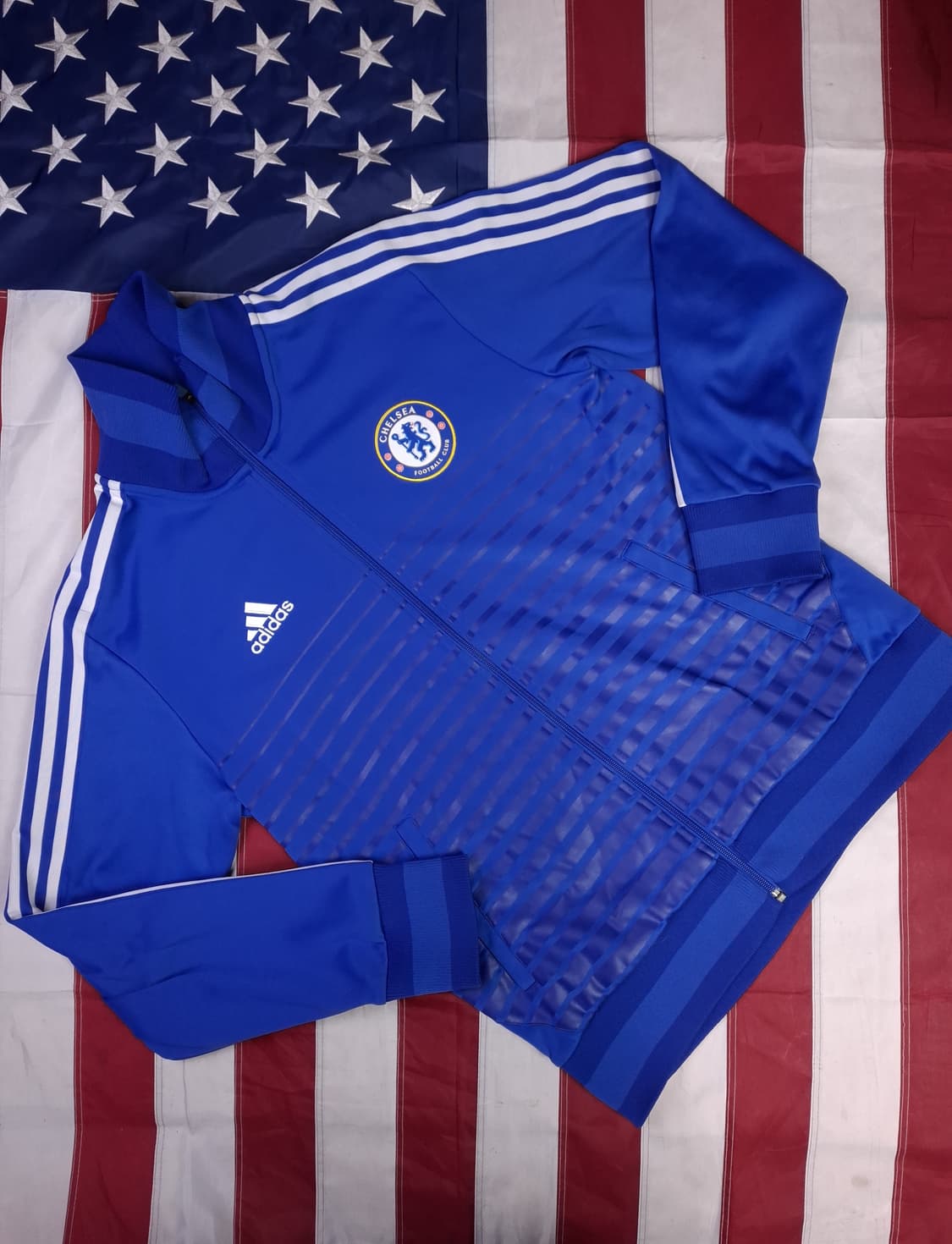 새제품급 오리지날 아디다스 첼시 트렉탑져지 상품이미지1