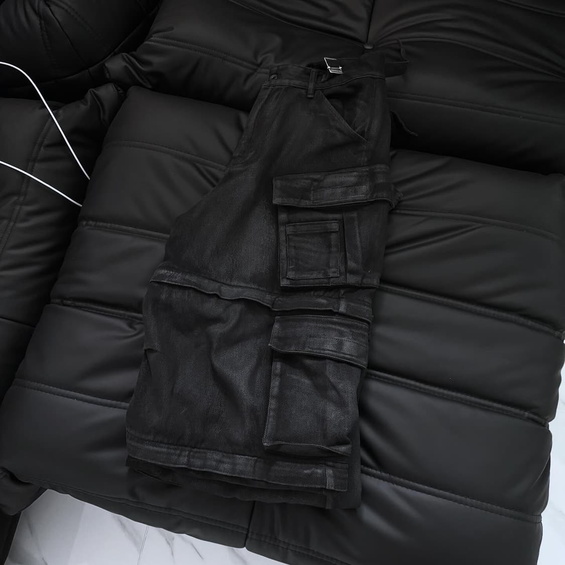 프로젝트gr 컨버터블 카고 팬츠 ( Black) 상품이미지4