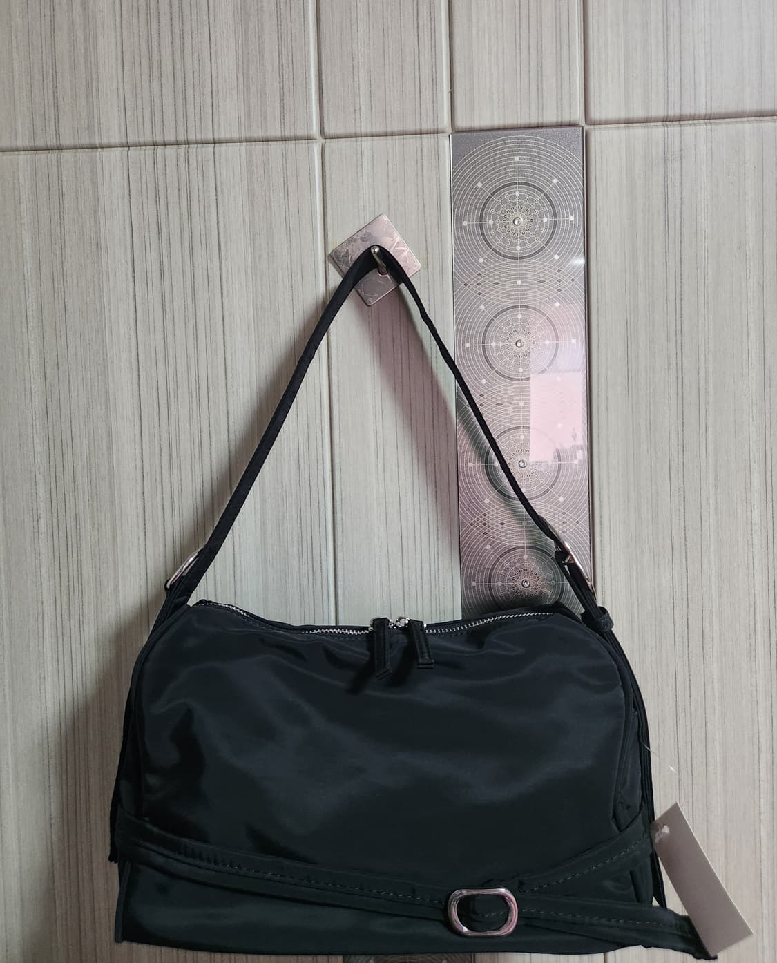 새상품:)나일론 블랙 토트 숄더백 상품이미지1