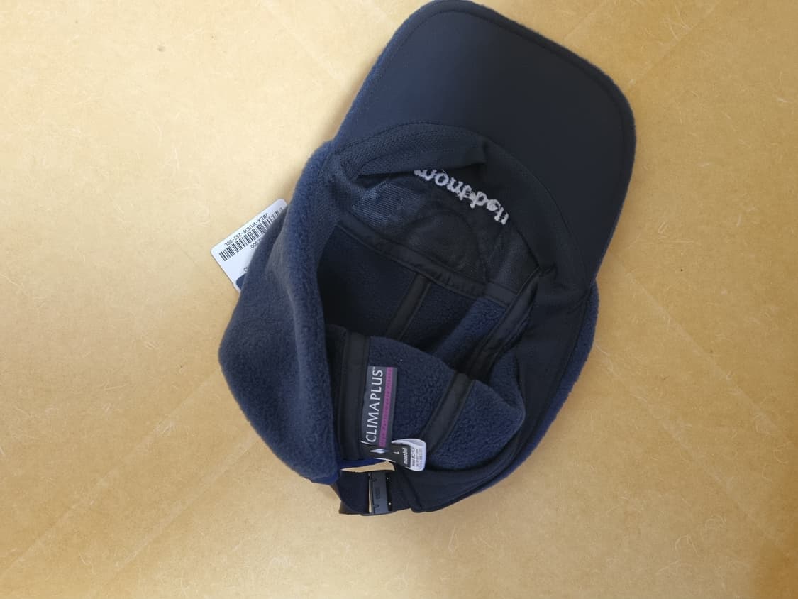 몽벨 클리마플러스 200 트레일 캡 네이비 새상품 상품이미지2