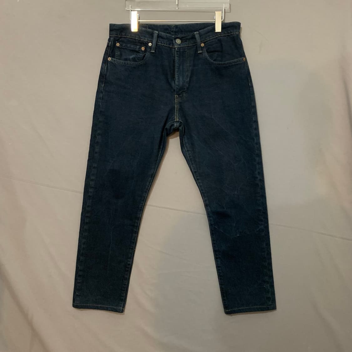 32인치 리바이스 512 진청 워싱 스판 데님 청바지 상품이미지1