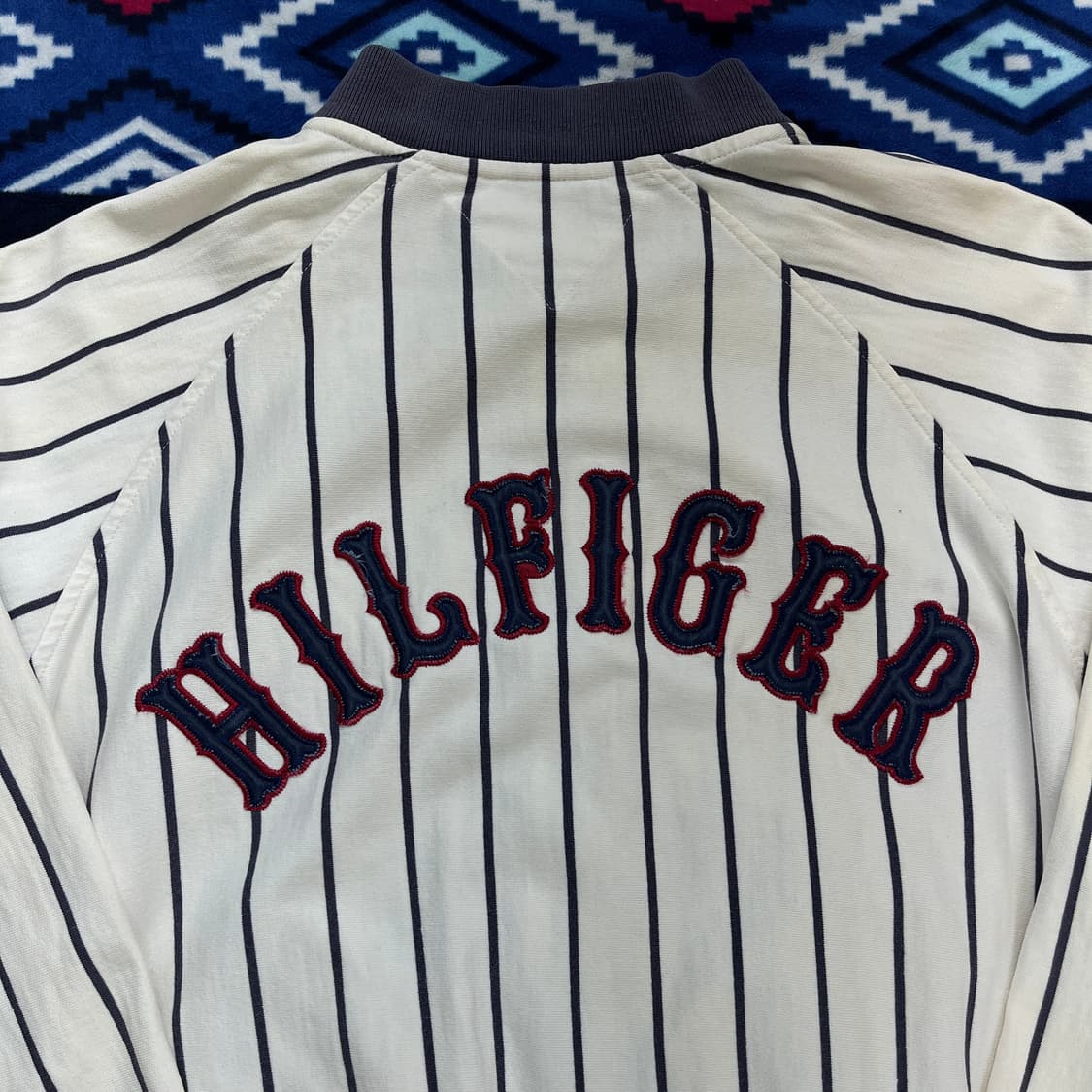 90s Tommy Hilfiger 빈티지 야구자켓(실측확인) 상품이미지7